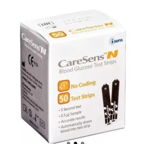 Kit De Monitor De Glucosa Caresens N Eco
