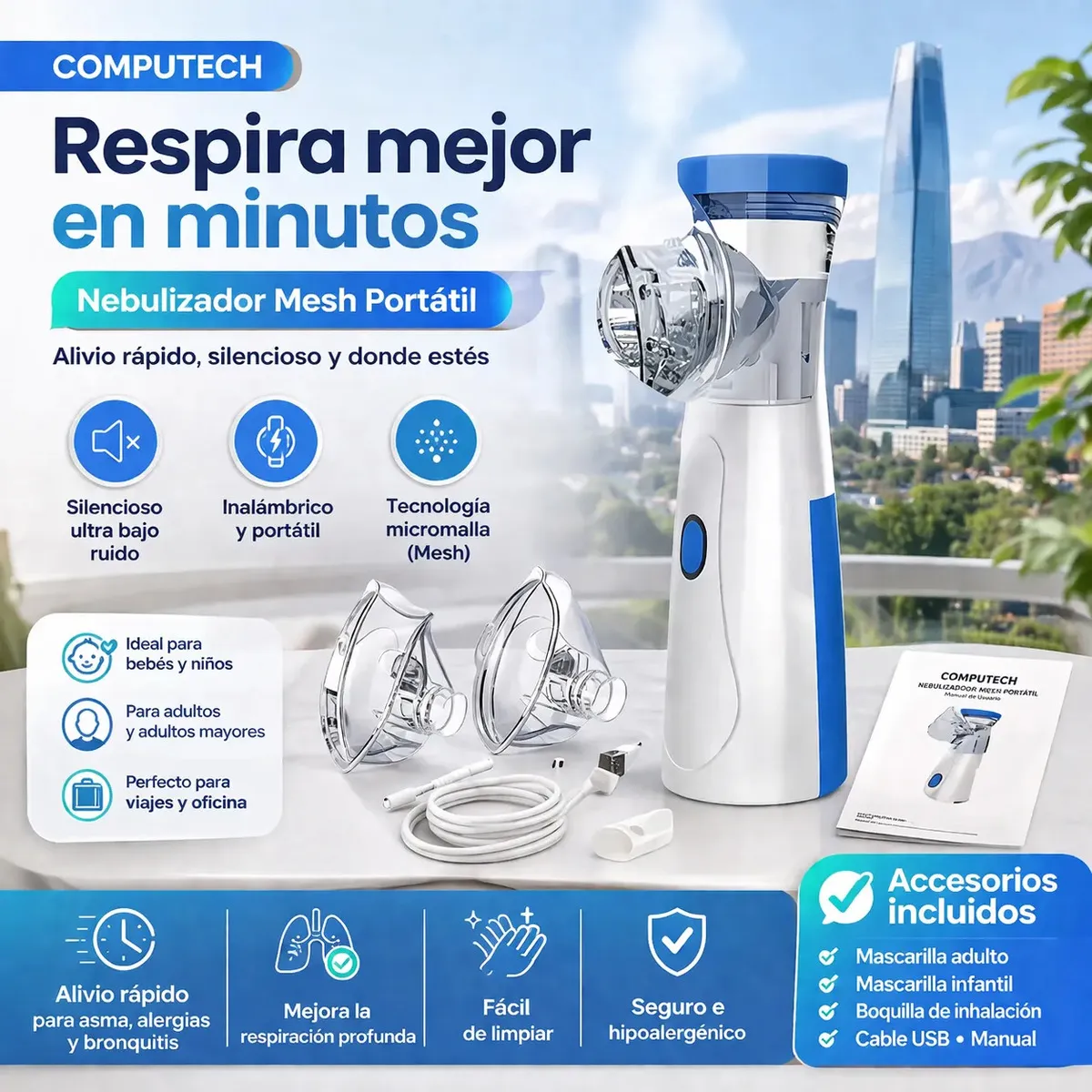 Nebulizador Portátil - Imagen 2
